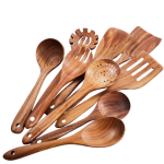 Premium Wooden Kitchen Spoons Set
